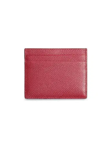 Valentino Garavani Men's VLogo Signature Card Holder in Grainy Calfskin | Thumbnail 3 Valentino Garavani Men's VLogo Signature Card Holder in Grainy Calfskin | Thumbnail 3