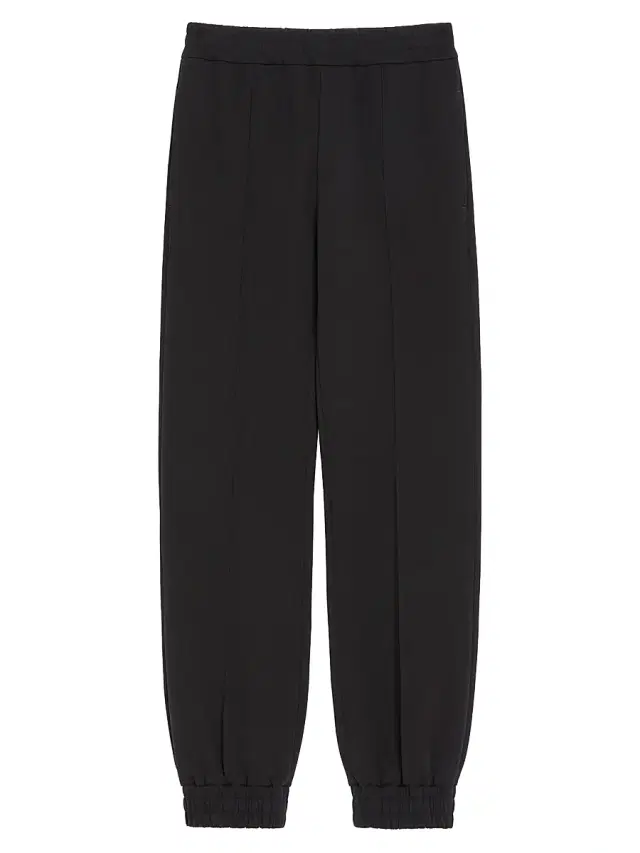 Men's Cotton Jogging Pants with VGold - Black