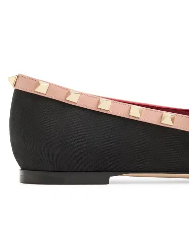 Valentino Garavani Women's Rockstud Mary-Jane Ballets - Black - Size 12 | Thumbnail 6 Valentino Garavani Women's Rockstud Mary-Jane Ballets - Black - Size 12 | Thumbnail 6