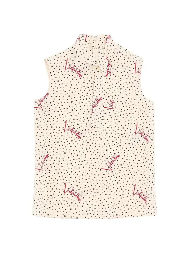 Women's Plus Bubble Top - Vanilla Multicolor