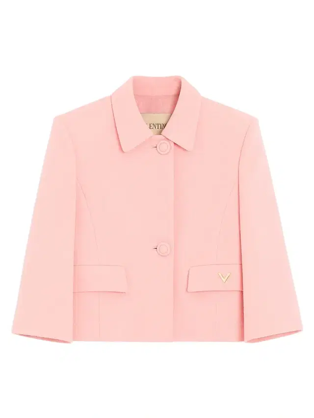 Valentino Garavani Women's Wool Crepe Jacket - Pink