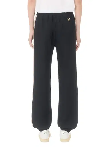 Valentino Garavani Men's Nylon Trousers with VGold | Thumbnail 5