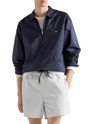Prada Men's Re-Nylon Shirt - Blue - Size XXXL | Thumbnail 2