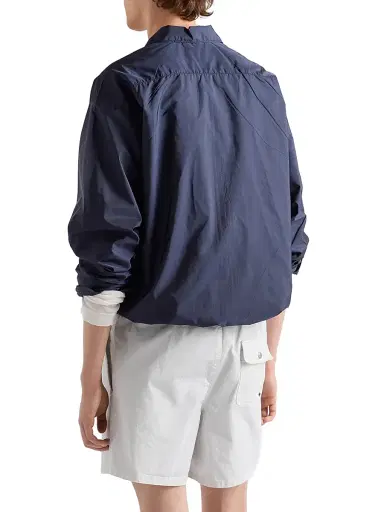 Prada Men's Re-Nylon Shirt - Blue - Size XXXL | Thumbnail 3
