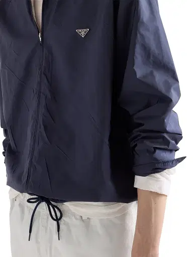 Prada Men's Re-Nylon Shirt - Blue - Size XXXL | Thumbnail 4
