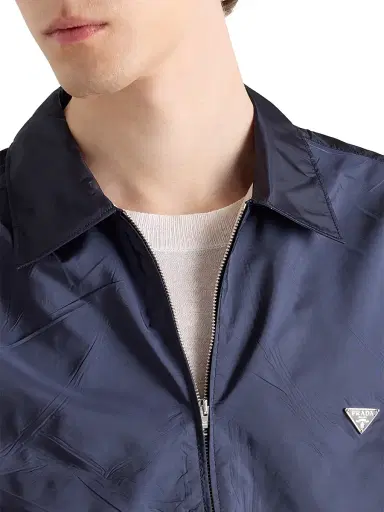 Prada Men's Re-Nylon Shirt - Blue - Size XXXL | Thumbnail 5