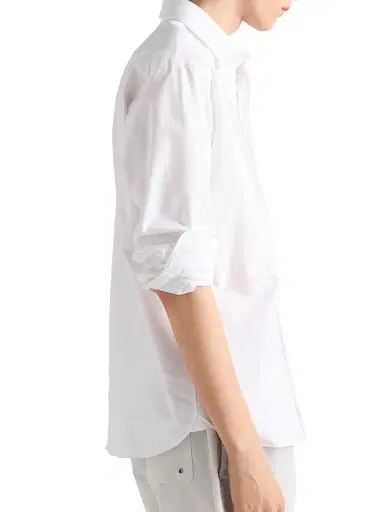 Prada Men's Cotton Shirt - White | Thumbnail 4