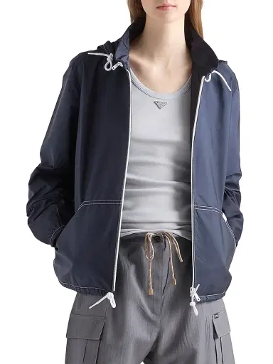 Prada Women's Ribbed Knit Tank Top - Grey | Thumbnail 2