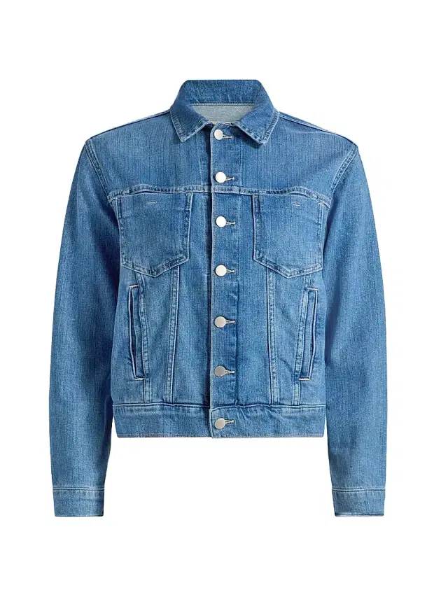 L'AGENCE Women's Celine Slim Femme Stretch-Cotton Jacket - Getty