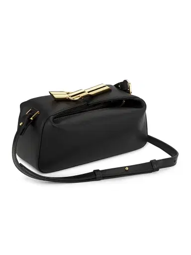 Lanvin Women's Haute Sequence Leather Crossbody Bag - Black | Thumbnail 3
