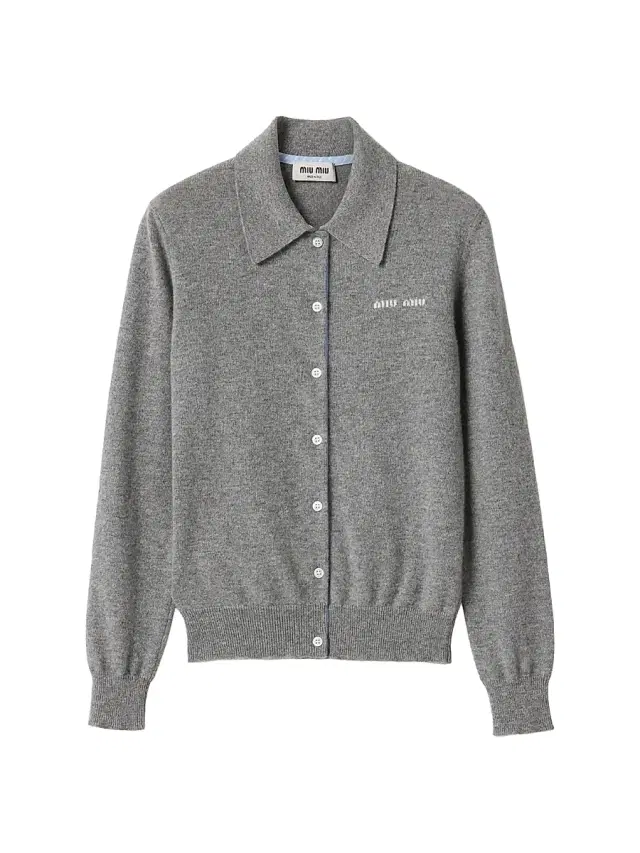 Women's Cashmere Cardigan - Grey