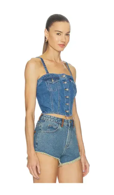 Levi's Denim Tube Top | Thumbnail 2 Levi's Denim Tube Top | Thumbnail 2