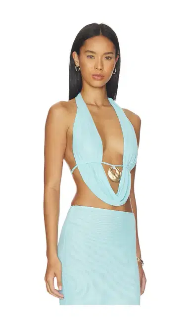 superdown Saylor Halter Top | Thumbnail 2