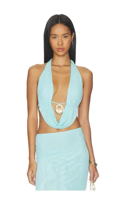 superdown Saylor Halter Top | Thumbnail 1