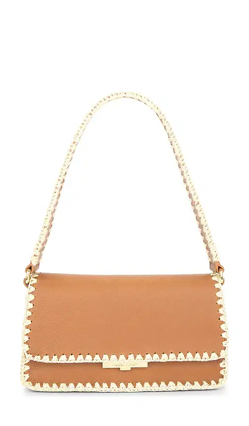Rebecca Minkoff Berkley Flap Shoulder W/ Raffia
