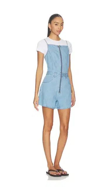 Levi's Square Neck Romper | Thumbnail 2 Levi's Square Neck Romper | Thumbnail 2