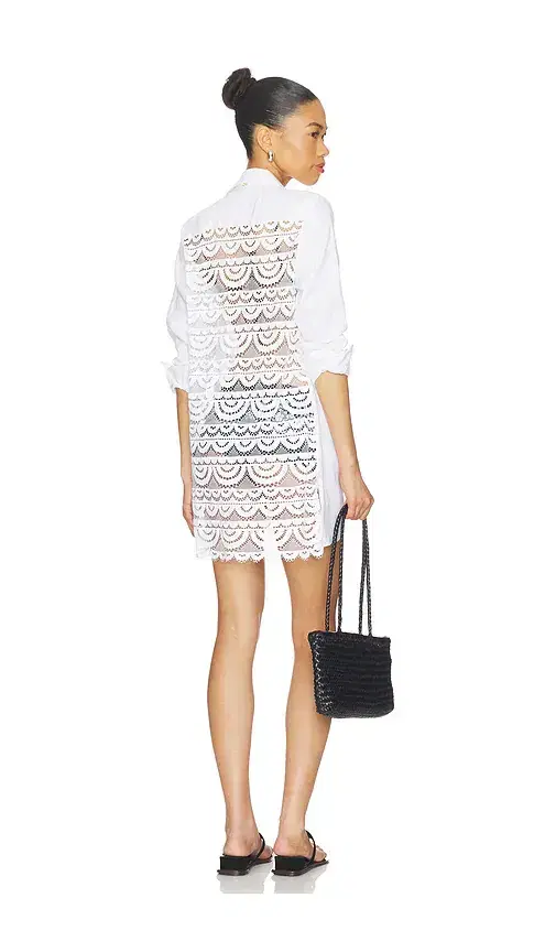 Lace Millie Tie Tunic Dress