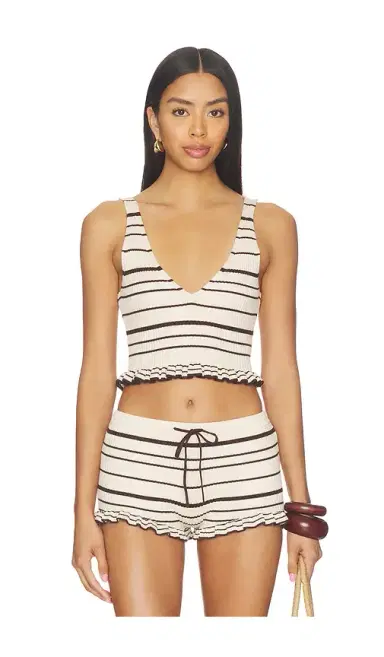 Lovers and Friends Etta Stripe Knit Tank | Thumbnail 1