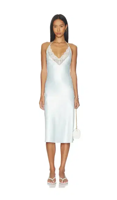 MORE TO COME Brodie Halter Midi Dress | Thumbnail 1