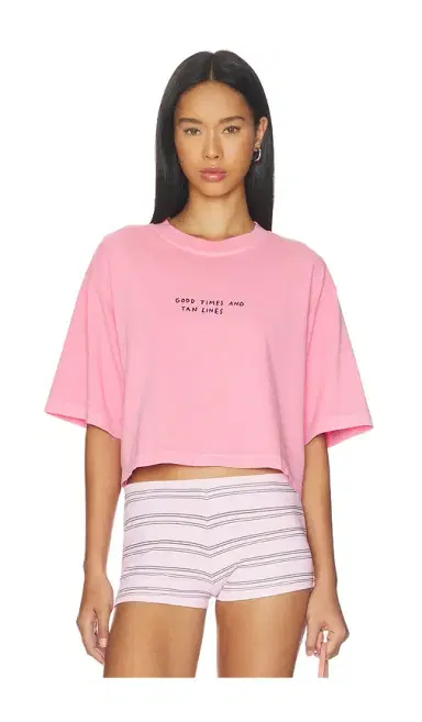 CLOSED Cropped Boxy Tee Shirt | Thumbnail 1