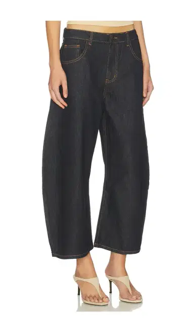 LIONESS Horseshoe Cropped Jeans | Thumbnail 2