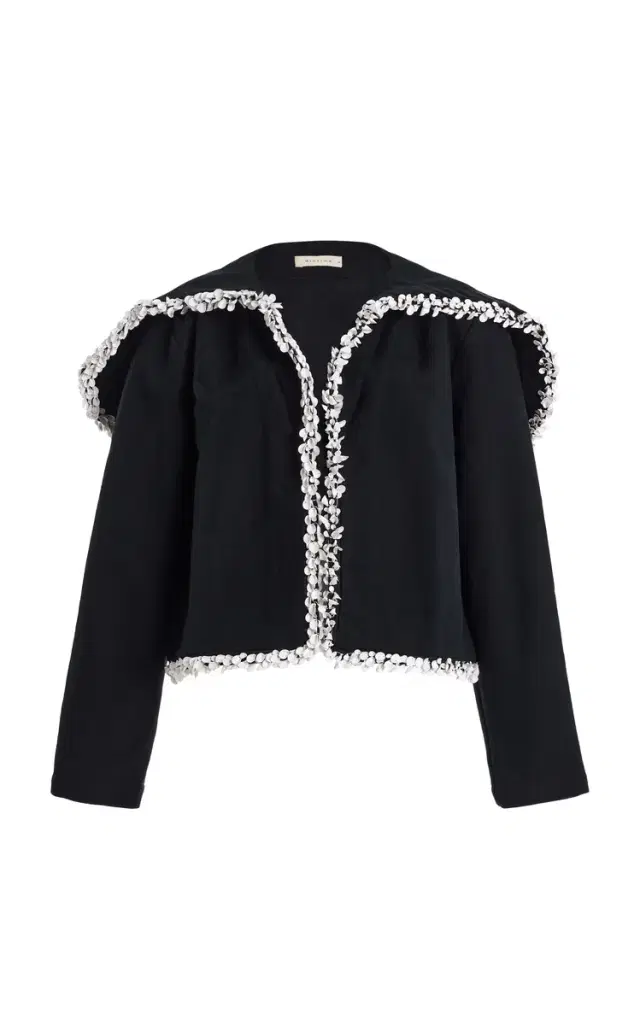 Diotima Exclusive Shell-Trimmed Cotton Jacket