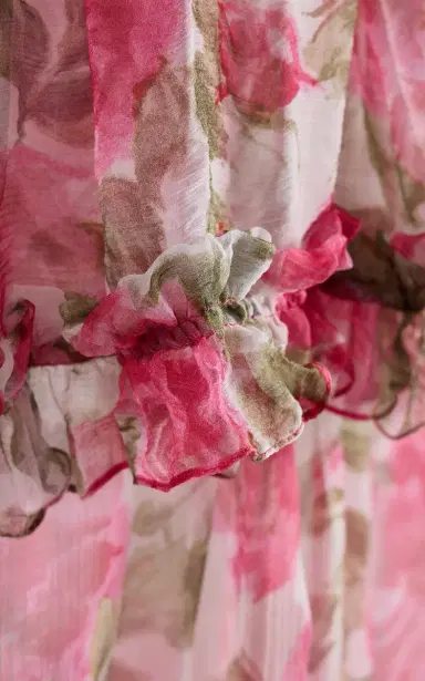 Chloé Floral-Print Silk Blouse | Thumbnail 5