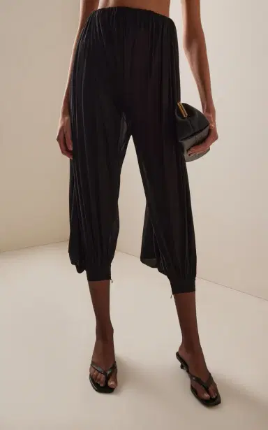 Burc Akyol Sultan Jersey Trousers | Thumbnail 4 Burc Akyol Sultan Jersey Trousers | Thumbnail 4