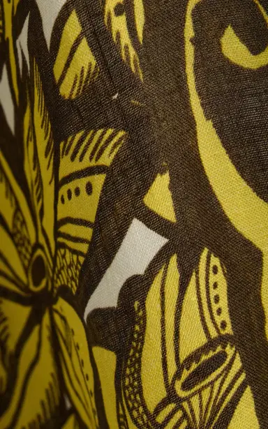 ALÉMAIS Mona Printed Hemp Shirt | Thumbnail 5 ALÉMAIS Mona Printed Hemp Shirt | Thumbnail 5