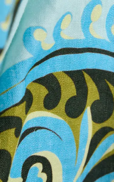 ALÉMAIS Natalia Printed Linen Mini Dress | Thumbnail 5 ALÉMAIS Natalia Printed Linen Mini Dress | Thumbnail 5