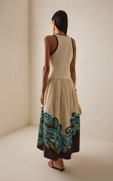 ALÉMAIS Natalia Cotton Midi Tank Dress | Thumbnail 4 ALÉMAIS Natalia Cotton Midi Tank Dress | Thumbnail 4