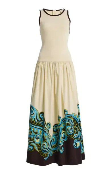 ALÉMAIS Natalia Cotton Midi Tank Dress | Thumbnail 1 ALÉMAIS Natalia Cotton Midi Tank Dress | Thumbnail 1