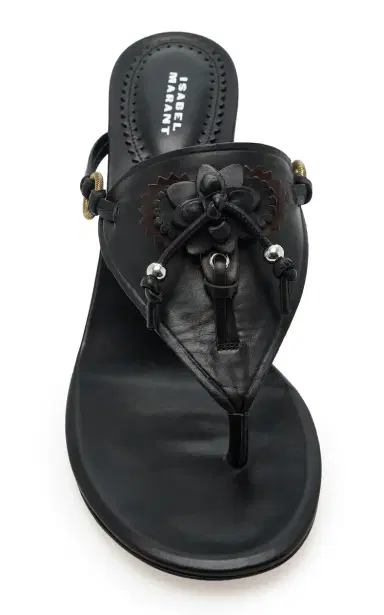 Isabel Marant Ekyne Embellished Leather Sandals | Thumbnail 3 Isabel Marant Ekyne Embellished Leather Sandals | Thumbnail 3