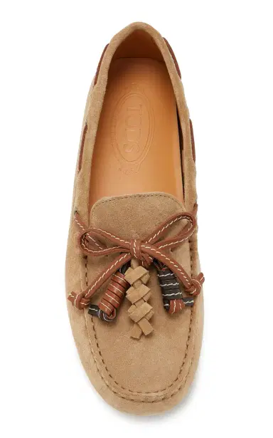 Tod's Suede Driving Loafers | Thumbnail 3 Tod's Suede Driving Loafers | Thumbnail 3