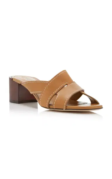 Tod's Leather Sandals | Thumbnail 4