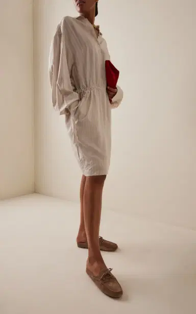 Tod's Suede Loafer Mules | Thumbnail 2 Tod's Suede Loafer Mules | Thumbnail 2