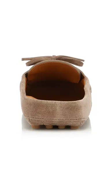 Tod's Suede Loafer Mules | Thumbnail 5 Tod's Suede Loafer Mules | Thumbnail 5