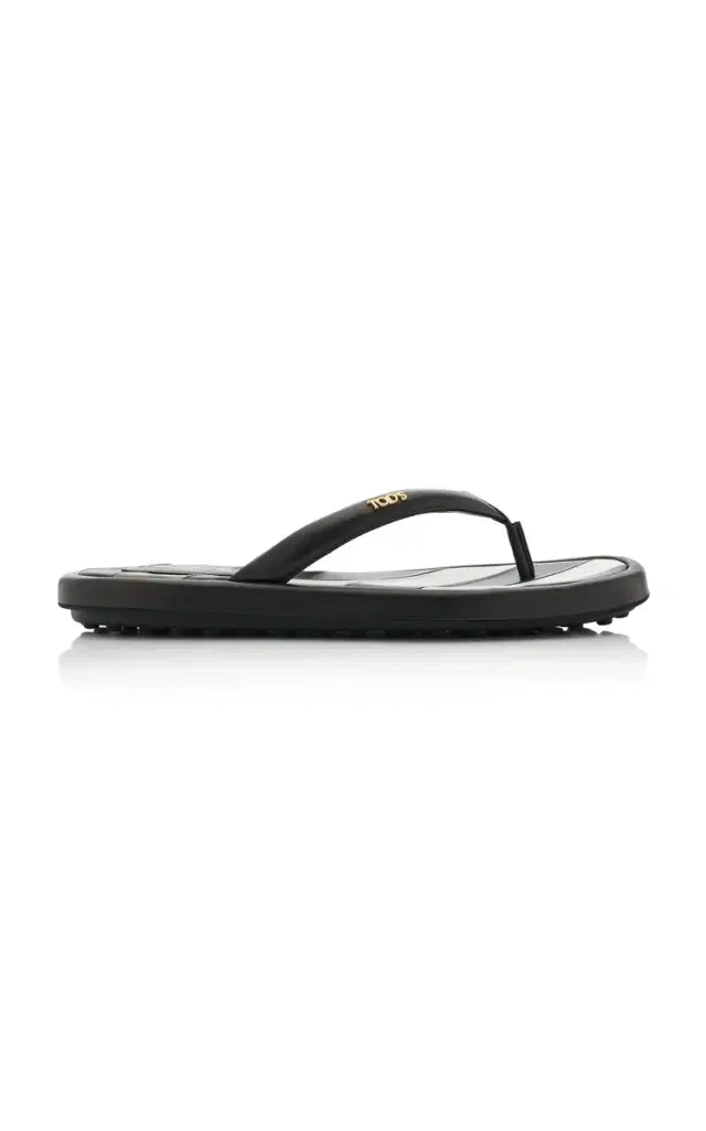 Tod's Leather Thong Sandals