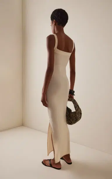 ANEMOS Square-Neck Jersey Maxi Tank Dress | Thumbnail 4
