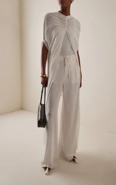 DARKPARK Auroroa Cotton Jersey Long Cape | Thumbnail 2 DARKPARK Auroroa Cotton Jersey Long Cape | Thumbnail 2