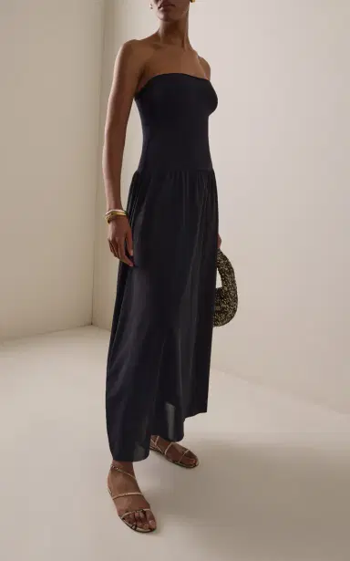 Eres Oda Strapless Jersey Maxi Dress | Thumbnail 2