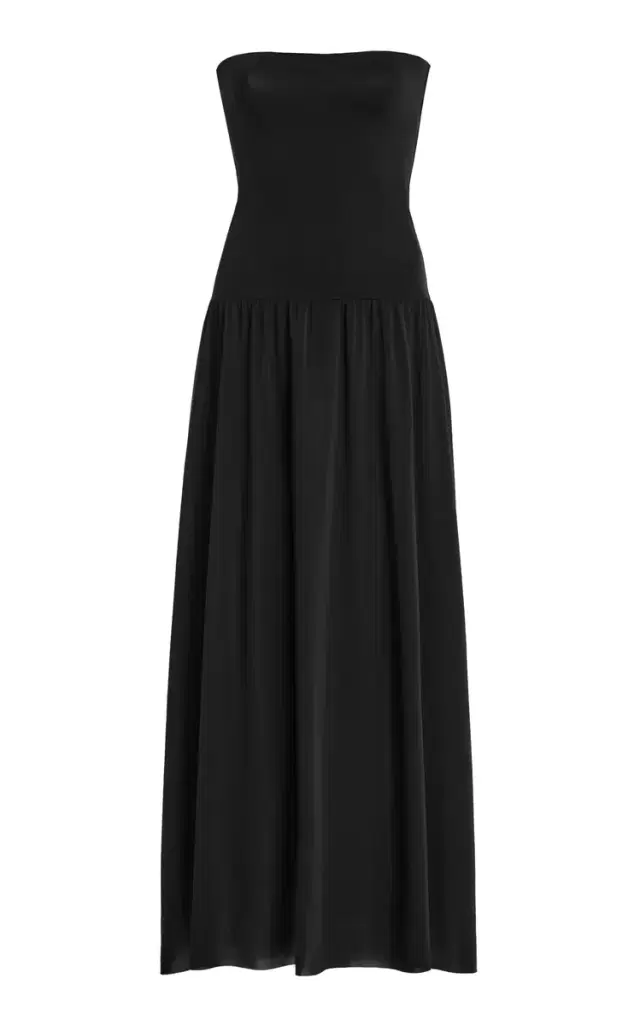 Eres Oda Strapless Jersey Maxi Dress