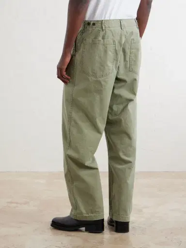 OrSlow Summer Fatigue Straight-Leg Cotton Trousers - Men | Thumbnail 4