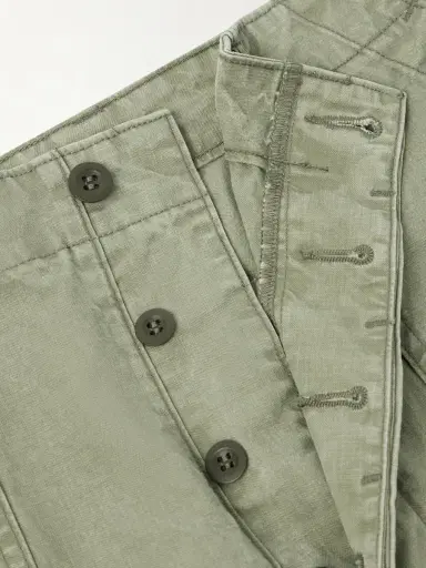 OrSlow Summer Fatigue Straight-Leg Cotton Trousers - Men | Thumbnail 5