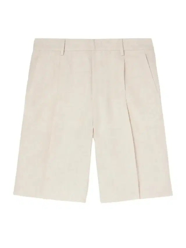 Kay 1454 Straight-Leg Pleated Linen Shorts - Men
