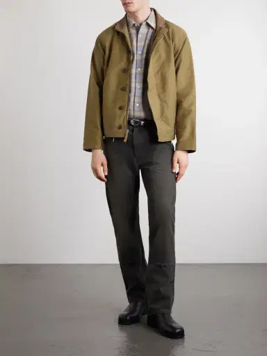 RRL Hamilton Straight-Leg Cotton-Canvas Trousers - Men | Thumbnail 2 RRL Hamilton Straight-Leg Cotton-Canvas Trousers - Men | Thumbnail 2