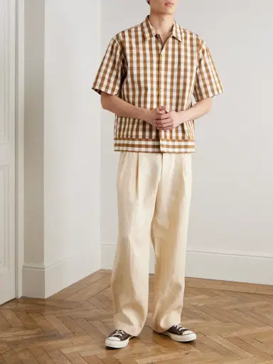 NN07 Reed 50071 Gingham Cotton Overshirt - Men | Thumbnail 2 NN07 Reed 50071 Gingham Cotton Overshirt - Men | Thumbnail 2
