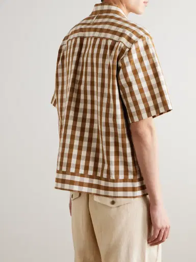 NN07 Reed 50071 Gingham Cotton Overshirt - Men | Thumbnail 3 NN07 Reed 50071 Gingham Cotton Overshirt - Men | Thumbnail 3