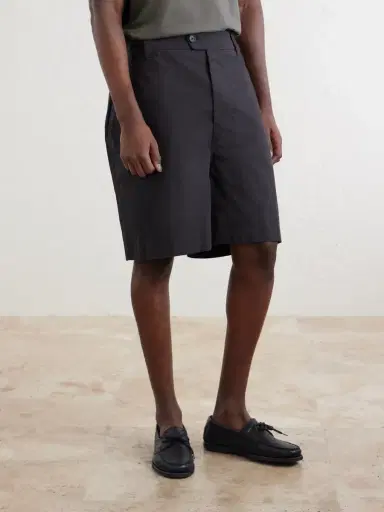 Margaret Howell Straight-Leg Cotton Shorts - Men | Thumbnail 3 Margaret Howell Straight-Leg Cotton Shorts - Men | Thumbnail 3