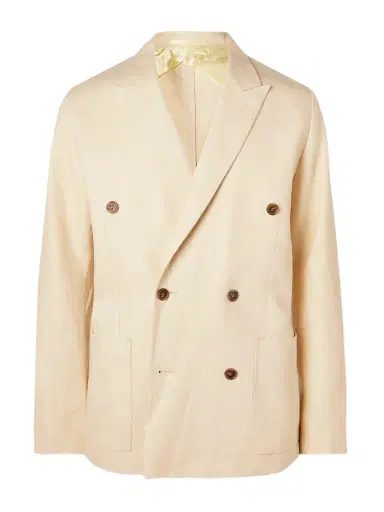 NN07 Jordin 1454 Double-Breasted Linen Suit Jacket - Men | Thumbnail 1 NN07 Jordin 1454 Double-Breasted Linen Suit Jacket - Men | Thumbnail 1